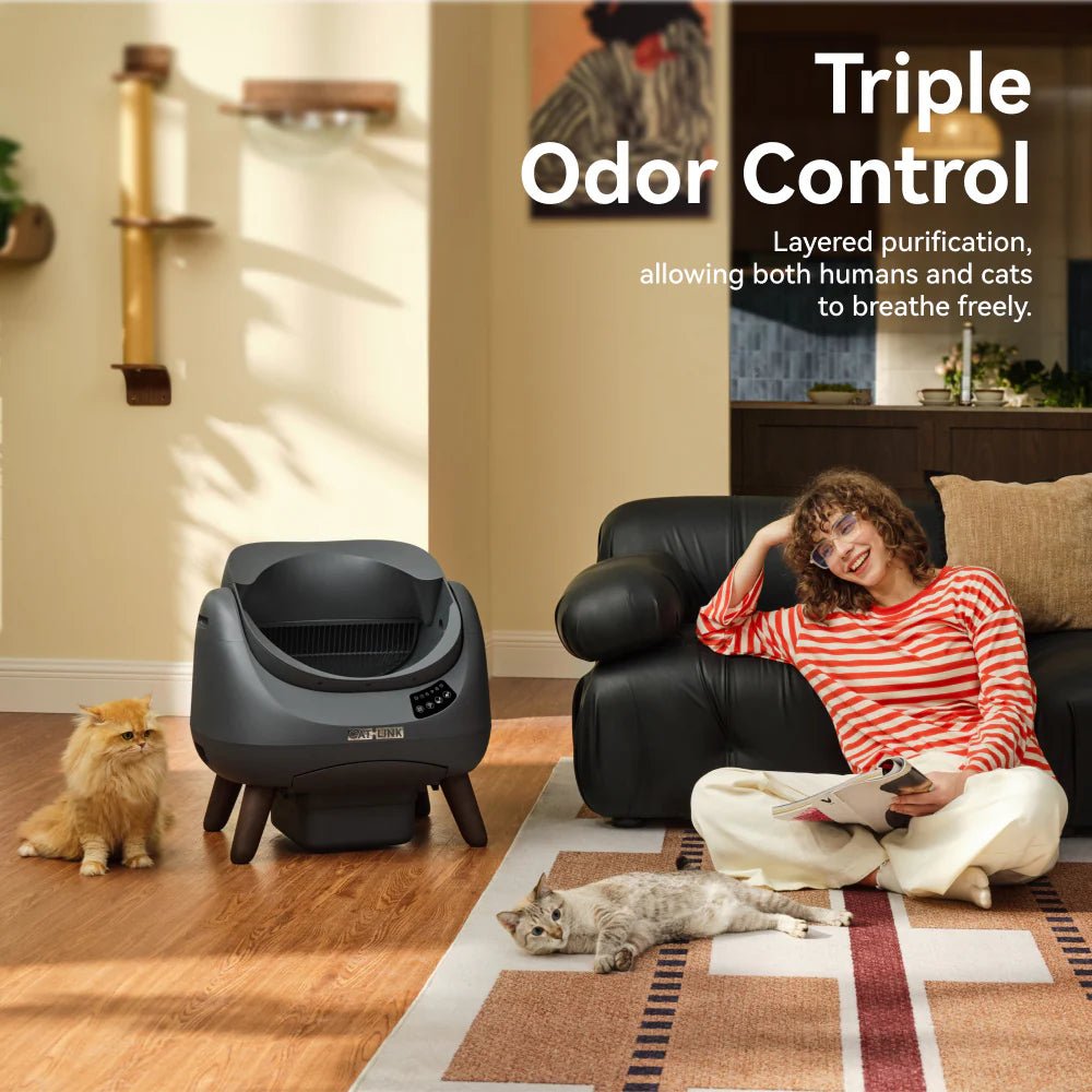 CATLINK Open-X Open Top Self-cleaning Litter Box