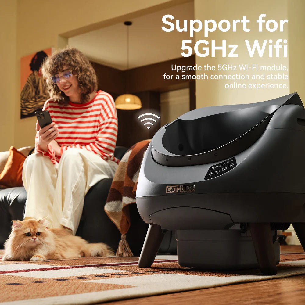 CATLINK Open-X Open Top Self-cleaning Litter Box