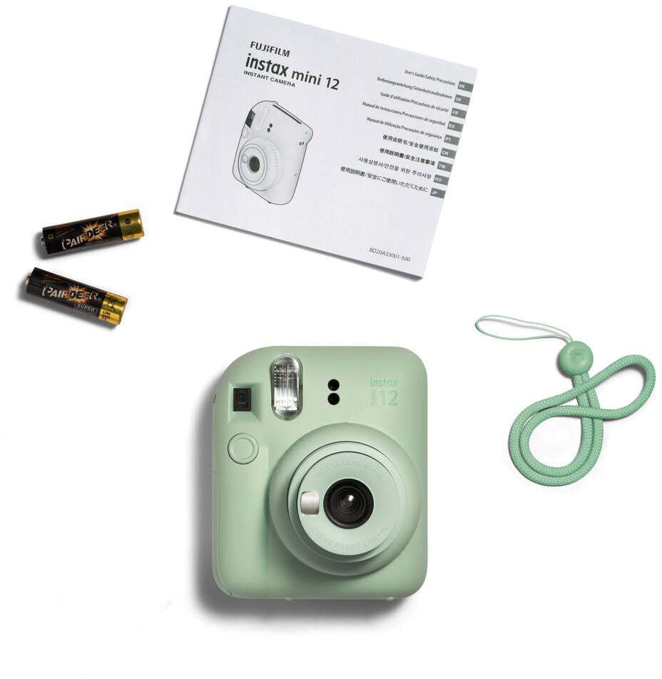 FUJIFILM INSTAX MINI 12 Instant Film Camera (Mint Green)