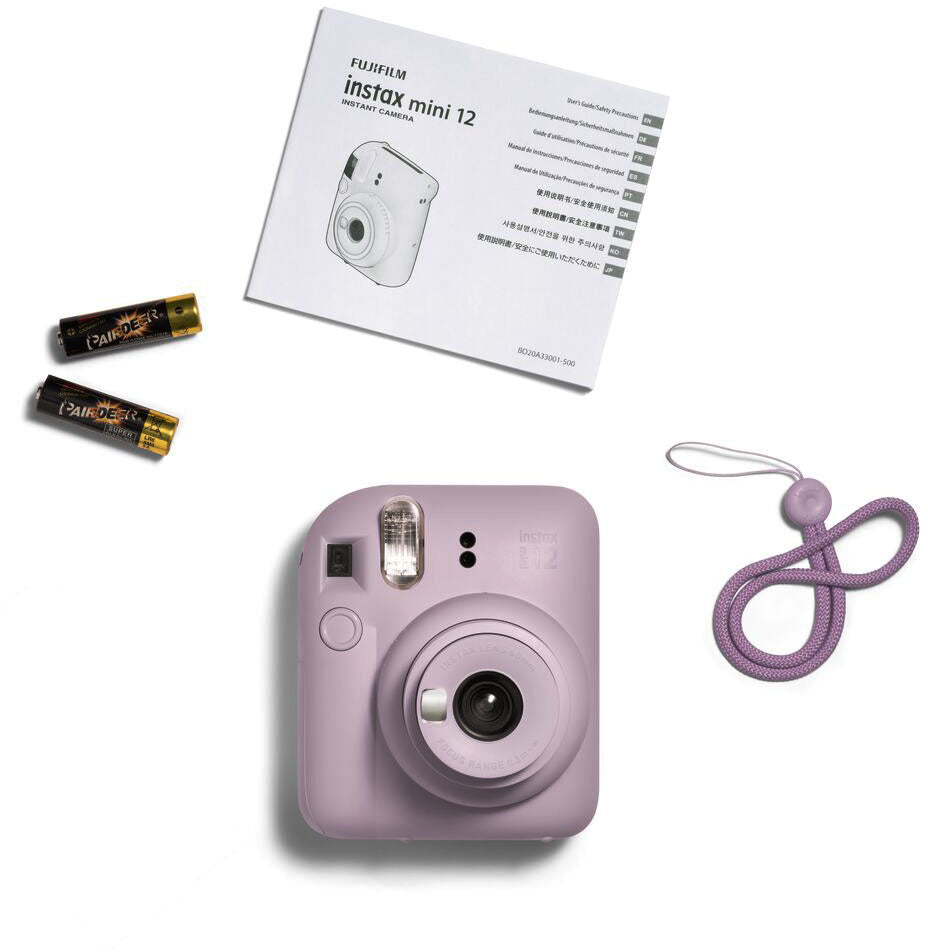 FUJIFILM INSTAX MINI 12 Instant Film Camera (Lilac Purple)