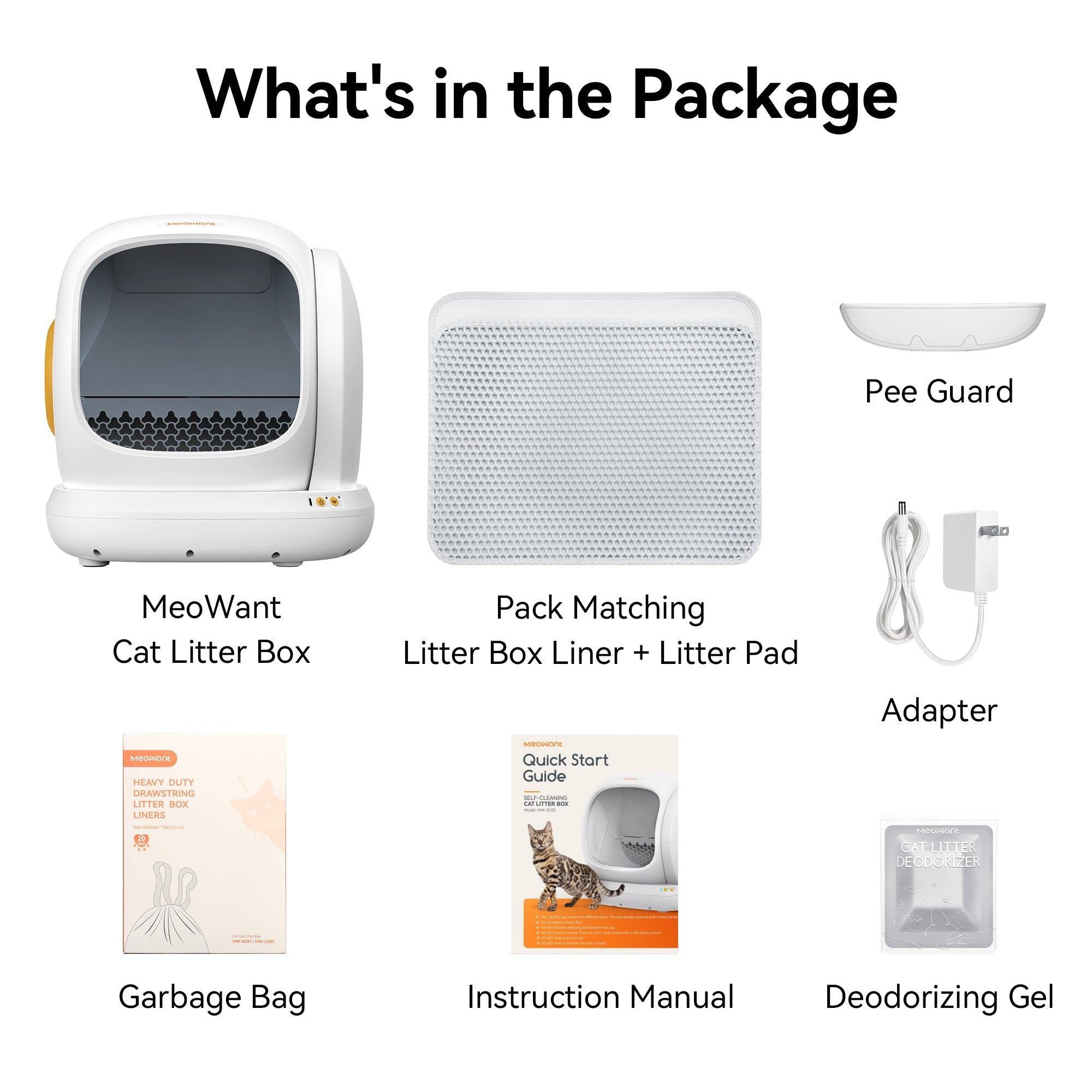 Meowant Self-Cleaning Cat Litter Box - MW-SC02