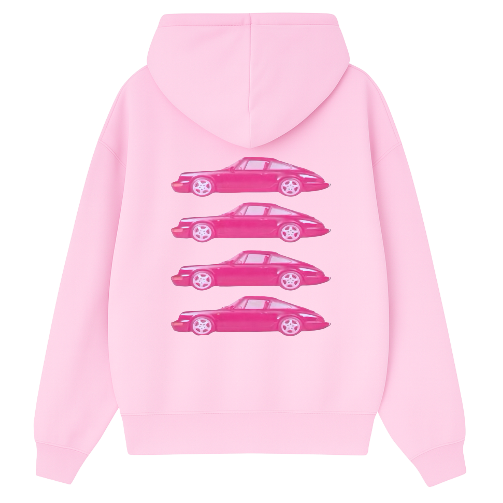 Soft pink hoodie