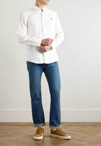 Polo   Shirt – White