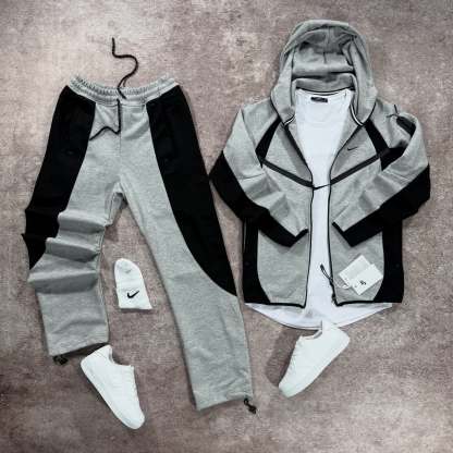 NK High-Quality Color-Block Athletic Set