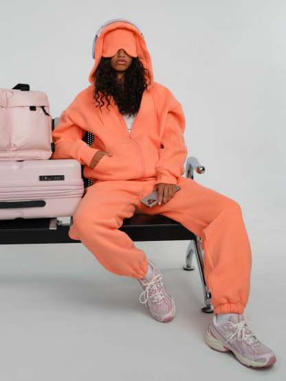 Airplane Mode Travel Zip Hoodie