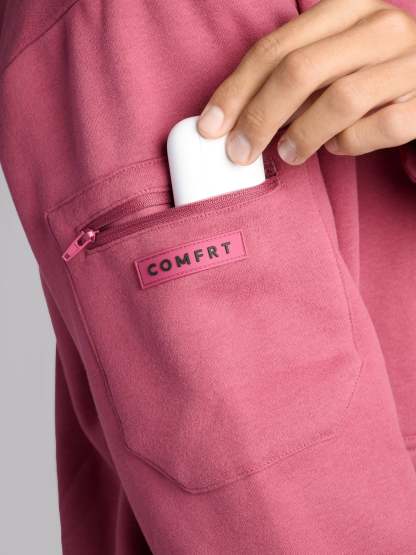 Airplane Mode Travel Zip Hoodie
