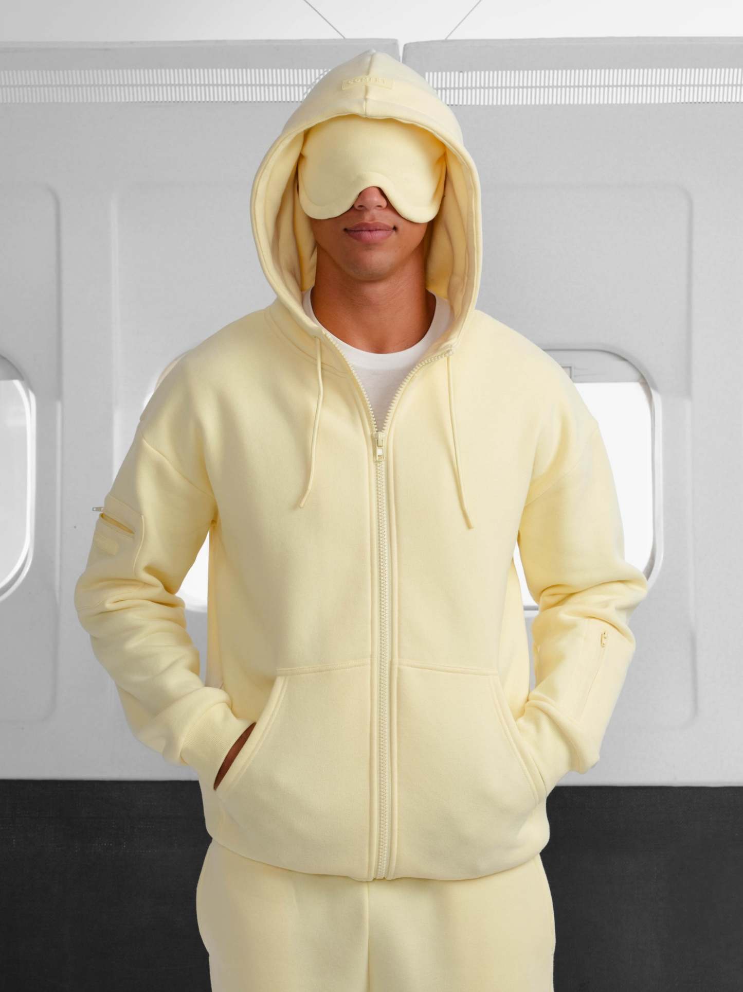 Airplane Mode Travel Zip Hoodie