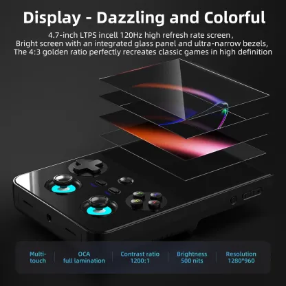 RG477V Handheld Game Console 4.7-inch D8300 RG 477V Android14 5500mAh
