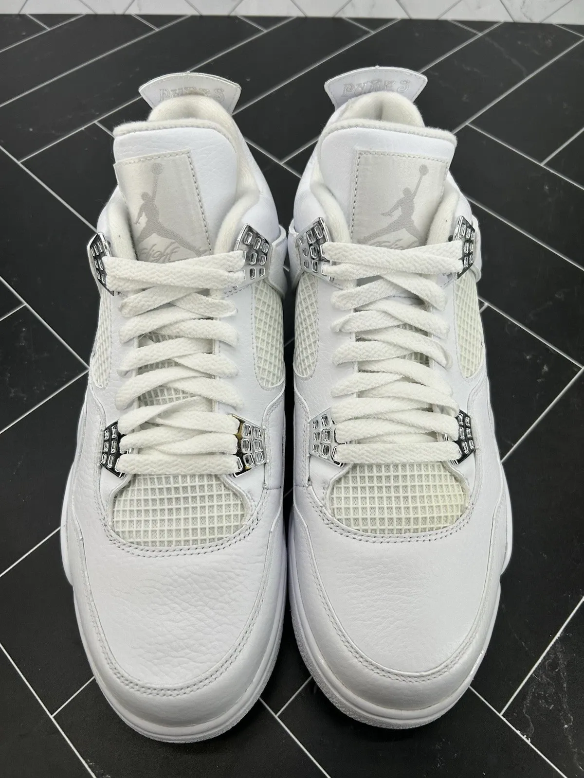 4 Retro 25th Silver Anniversary Size 11 408202-101