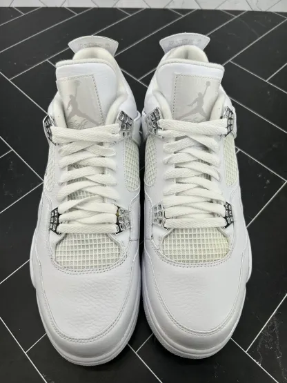 4 Retro 25th Silver Anniversary Size 11 408202-101
