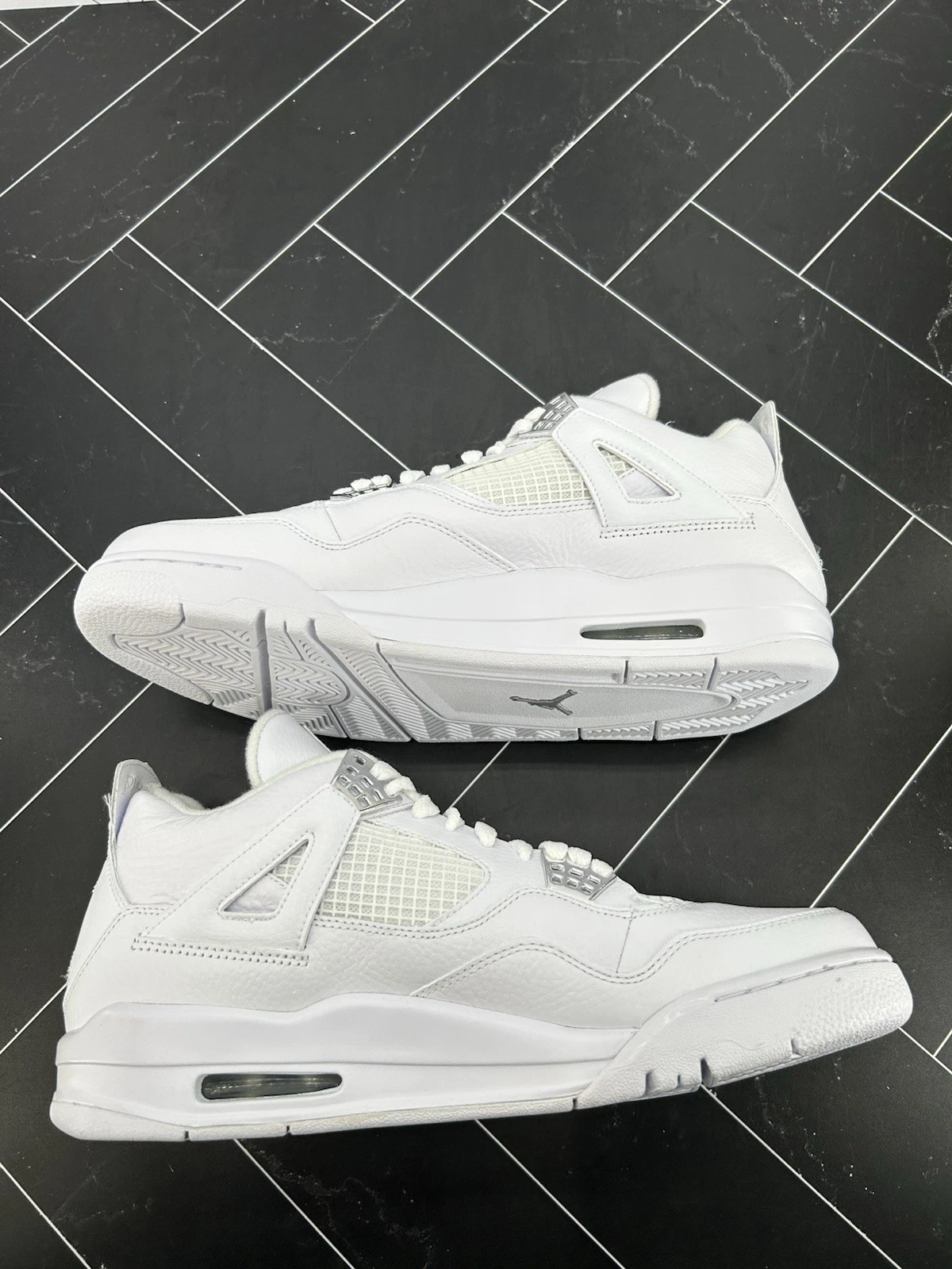 4 Retro 25th Silver Anniversary Size 11 408202-101