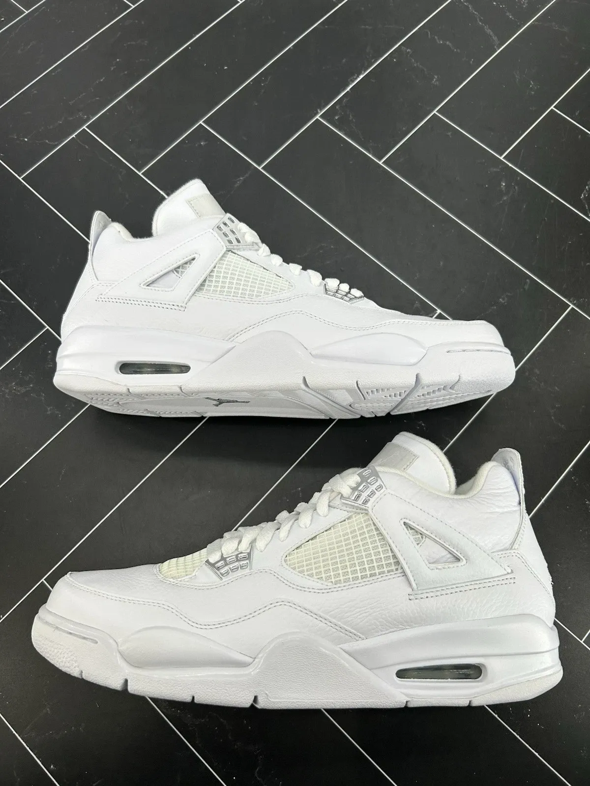 4 Retro 25th Silver Anniversary Size 11 408202-101