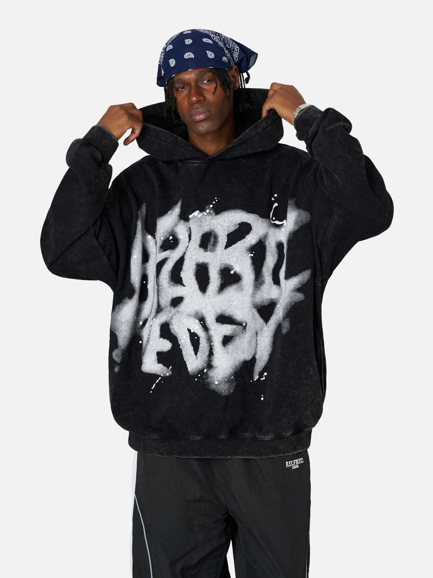 Aelfric Eden Abstract Graphic Hoodie