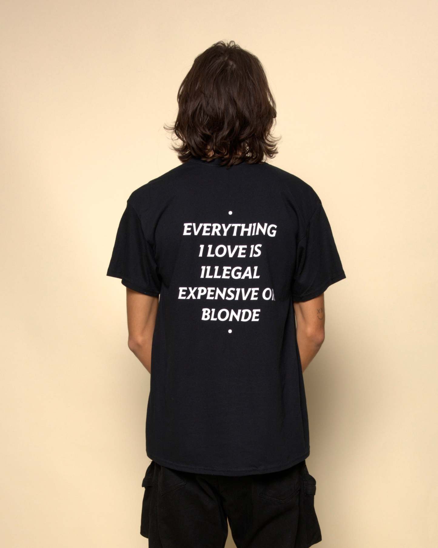 EVERYTHING I LOVE IS ILLEGAL, EXPENSIVE OR BLONDE