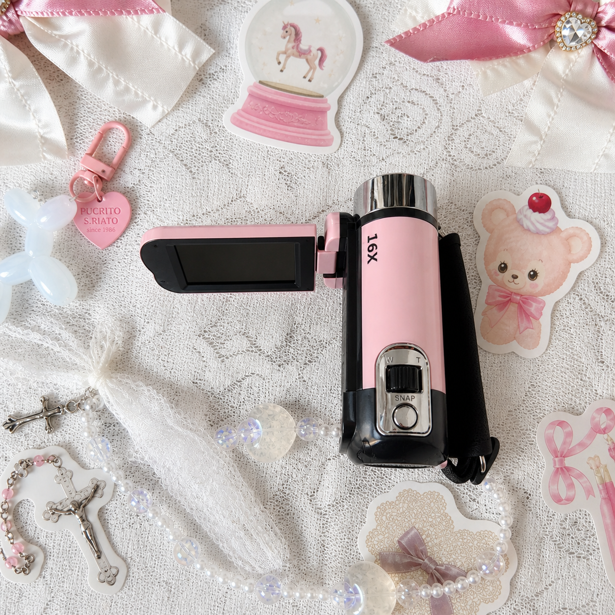 1080P Flip Screen Camcorder