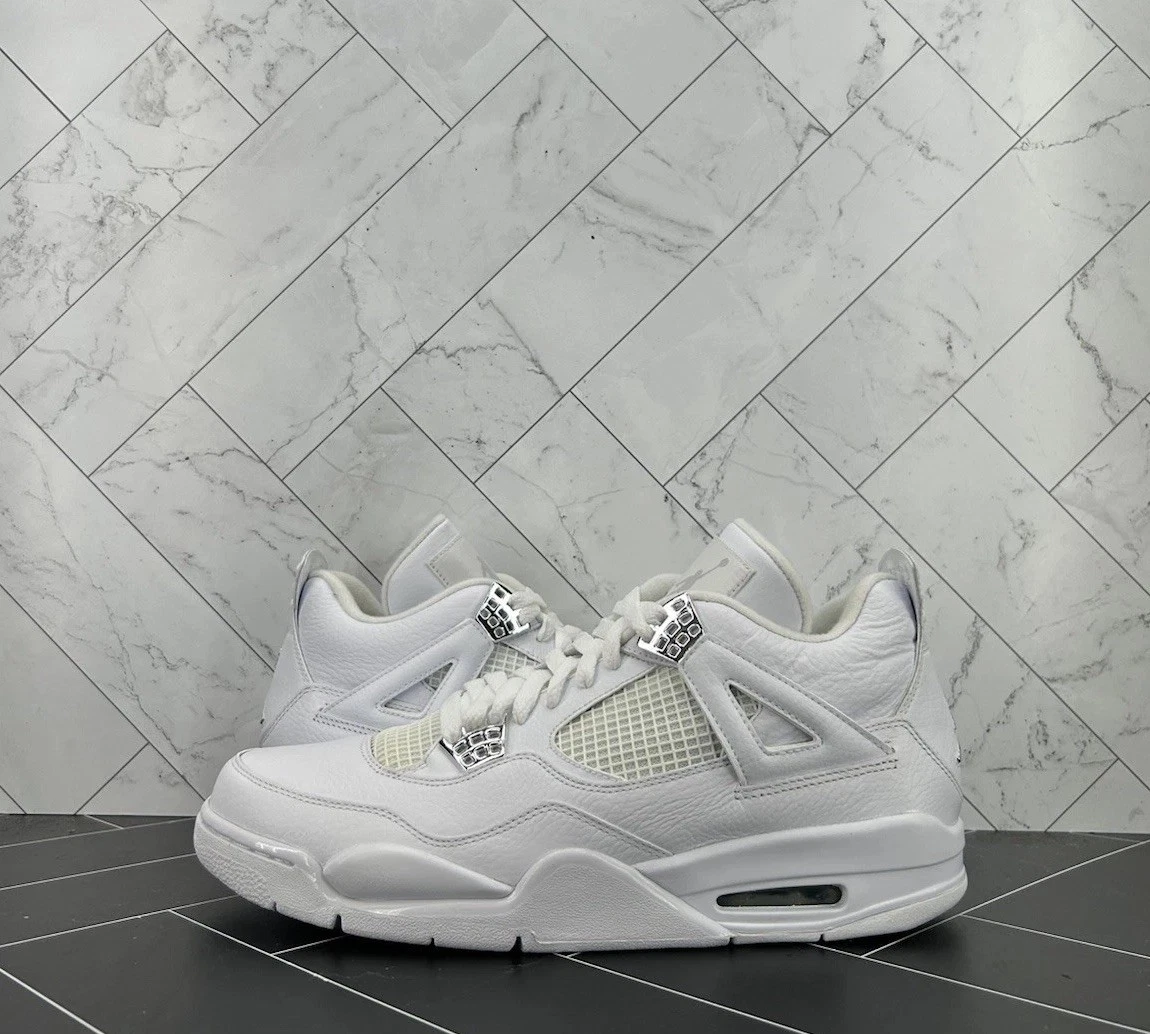 4 Retro 25th Silver Anniversary Size 11 408202-101