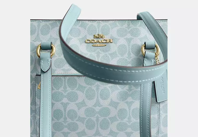Station Tote Bag In Signature Canvas