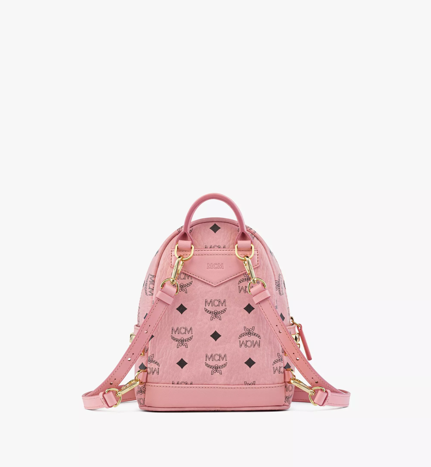 Stark Bebe Boo Side Studs Backpack in Visetos