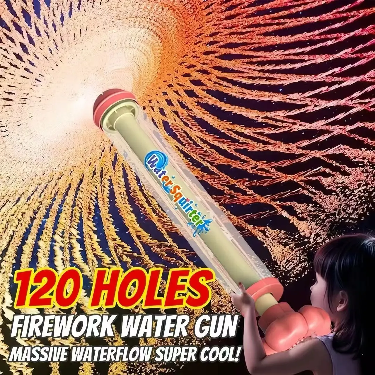Fireworks water gun children's toys