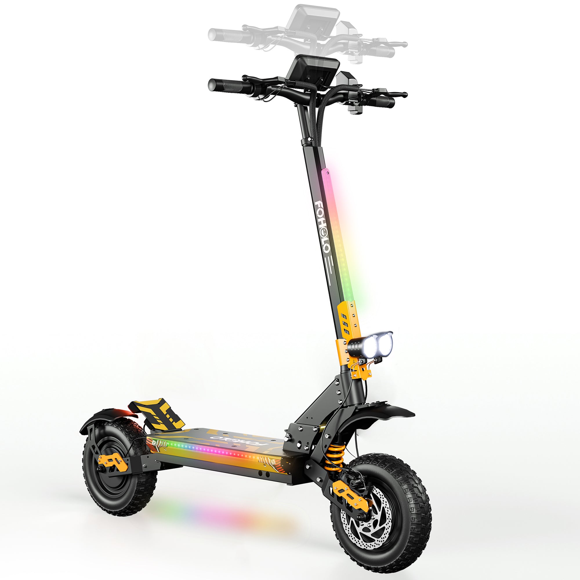TopRiding FOHOLO F15 --- World’s Best Electric Scooter 47MPH Fast • 60V/5600W Dual Motors • Adjustable Handlebar • All-Terrain