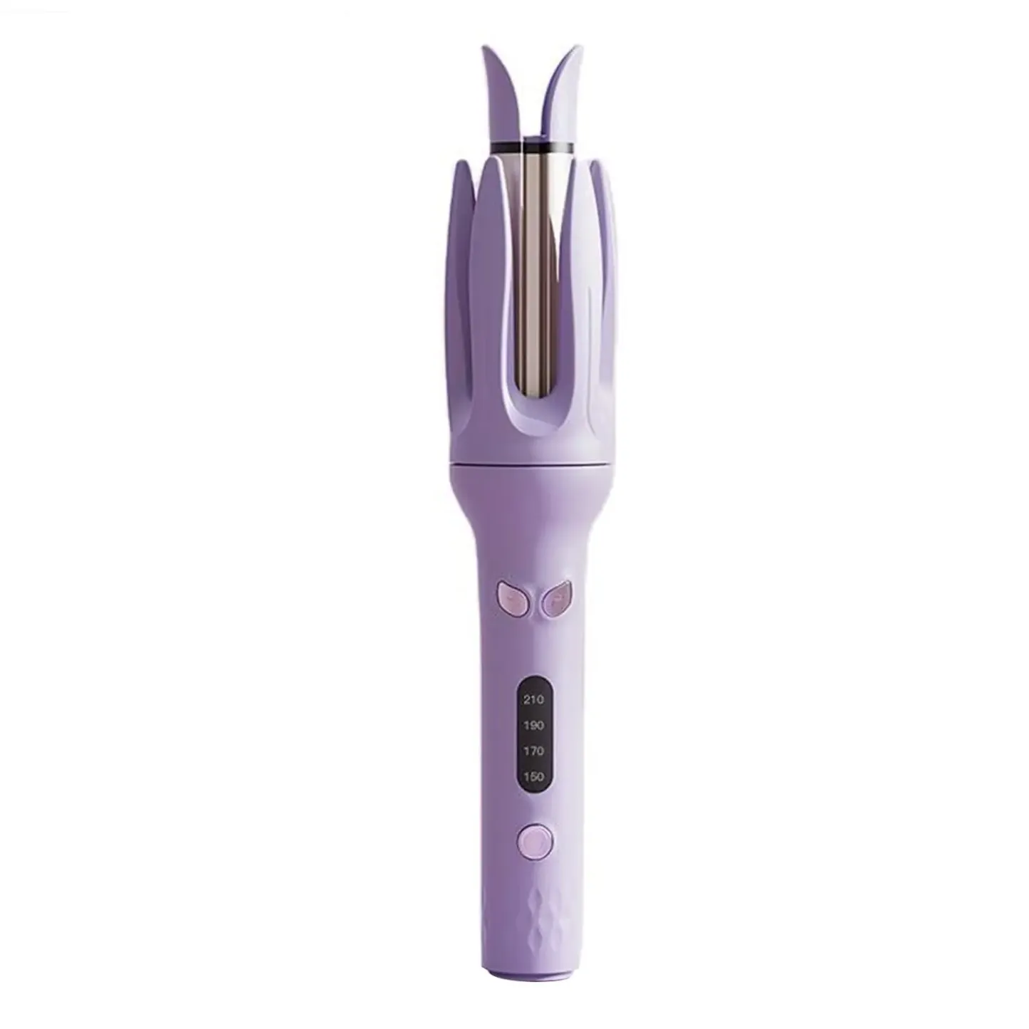New Upgrade Automatic Curling Iron with 3 Temperatures Frizz-Free Smooth Shiny Hair, Anti-Scald-Tangle for Long Hair Auto Shut-Off Comfortable Hair Care Easy Operation Hair Styling Tool for Women & Home Use valentine gifts Bidirectional Rotation