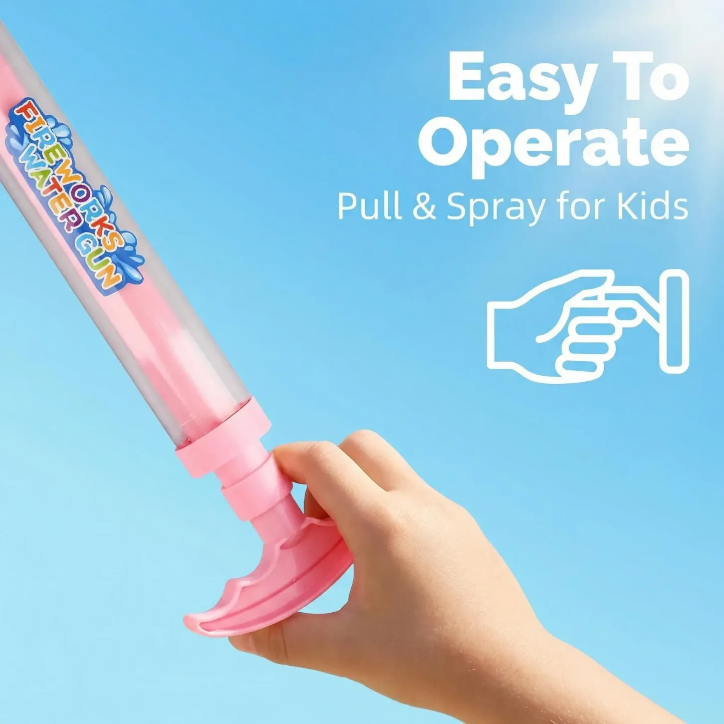 Fireworks water gun children's toys