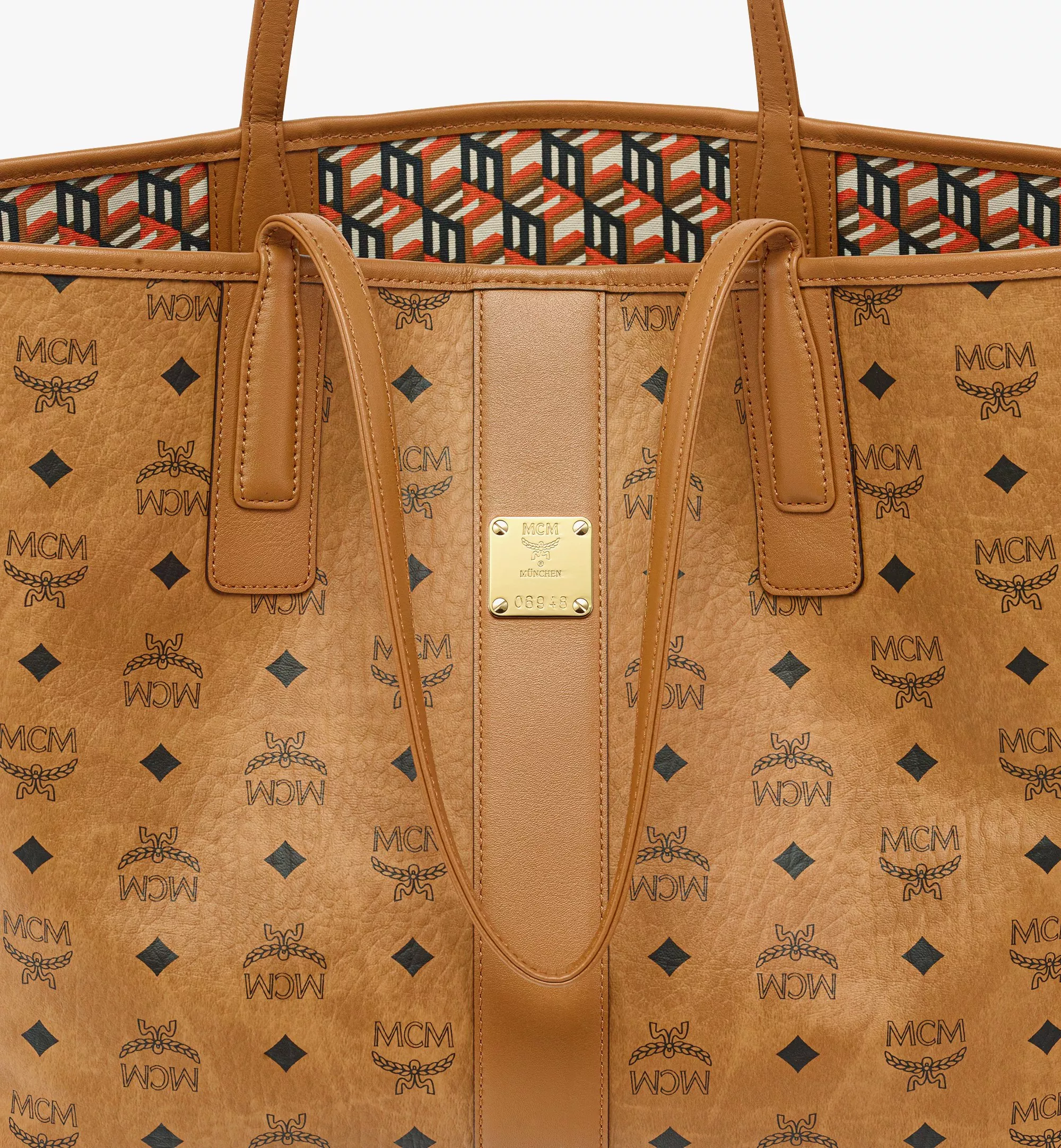 Reversible Liz Shopper in Visetos（Medium）