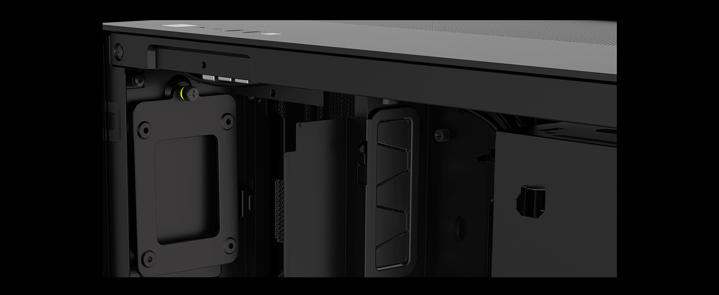 MICRO ATX, construcción de factor de forma pequeño, caja de PC de doble cámara