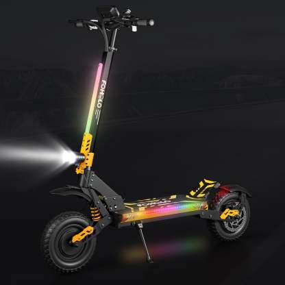 TopRiding FOHOLO F15 --- World’s Best Electric Scooter 47MPH Fast • 60V/5600W Dual Motors • Adjustable Handlebar • All-Terrain