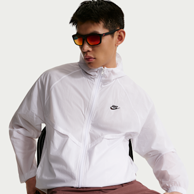 Men's Unlined Full-Zip Jacket — Sun Protection / Lightweight Skin Jacket