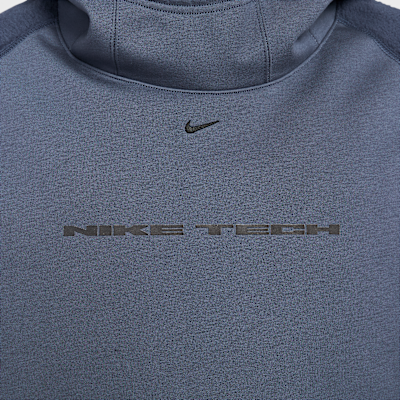 Men's Oversized Fleece-Paneled Hoodie