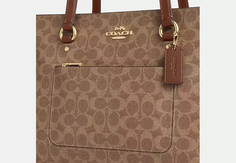 Station Tote Bag In Signature Canvas