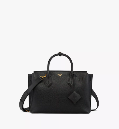 Milla Tote in Grained Leather（Medium）