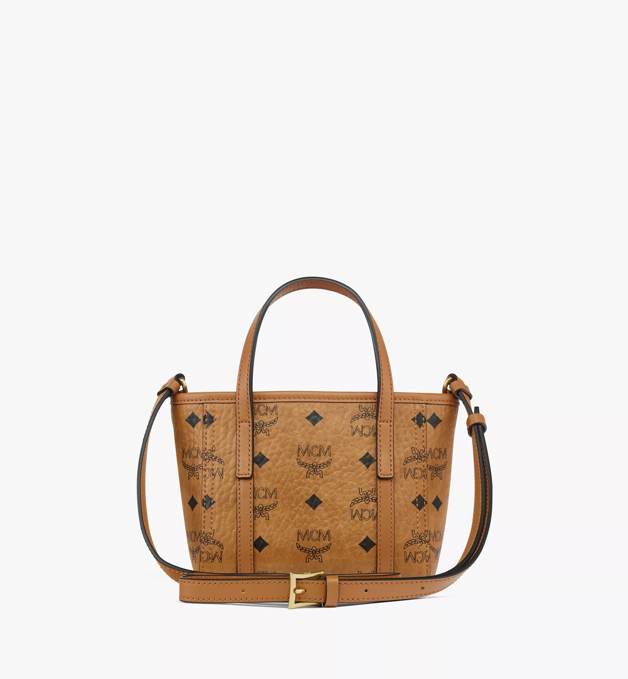Toni Top-Zip Shopper in Visetos（X-Mini）