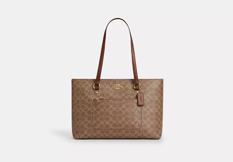 Station Tote Bag In Signature Canvas
