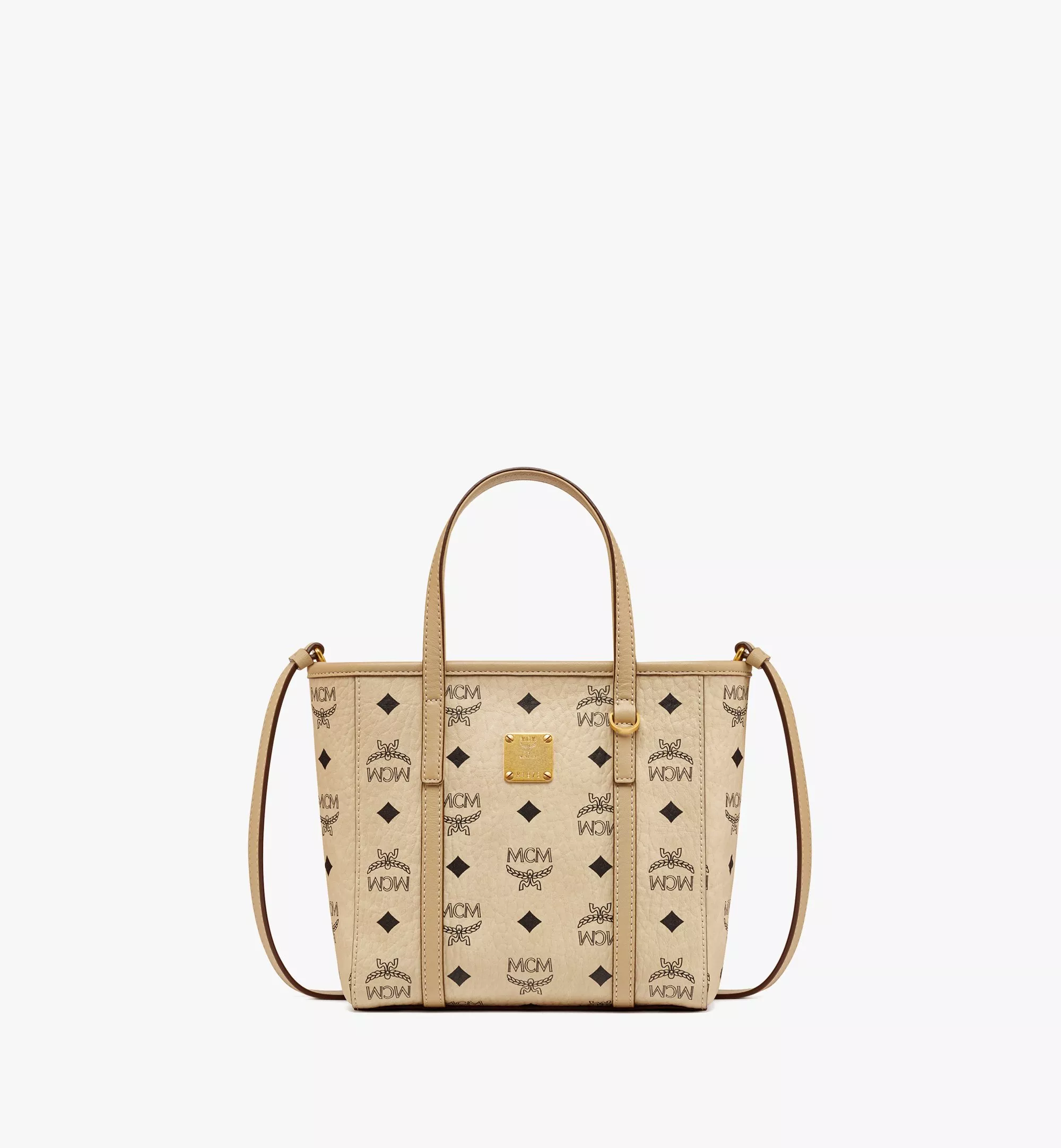 Toni Top-Zip Shopper in Visetos（Mini）