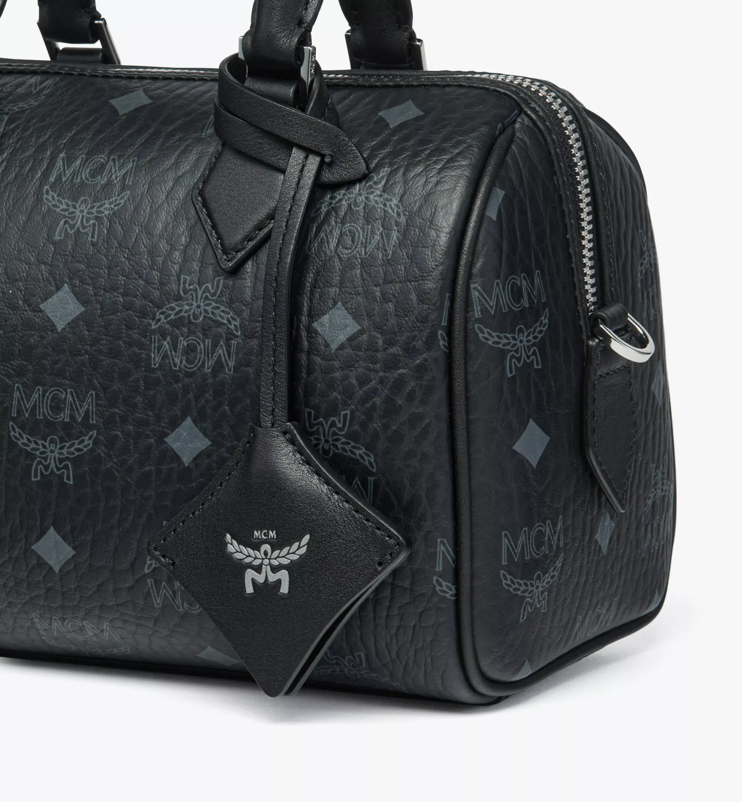Ella Boston Bag in Visetos（Small）