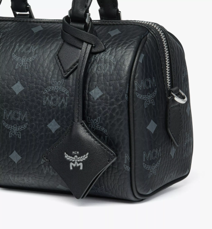 Ella Boston Bag in Visetos（Small）