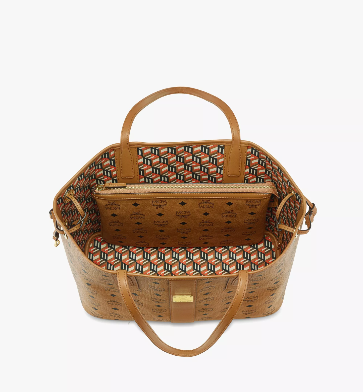 Reversible Liz Shopper in Visetos（Medium）