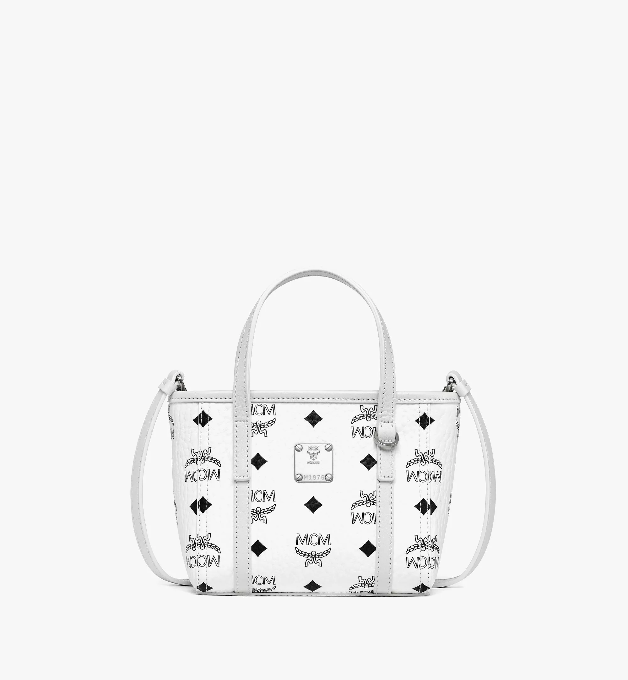 Toni Top-Zip Shopper in Visetos（X-Mini）