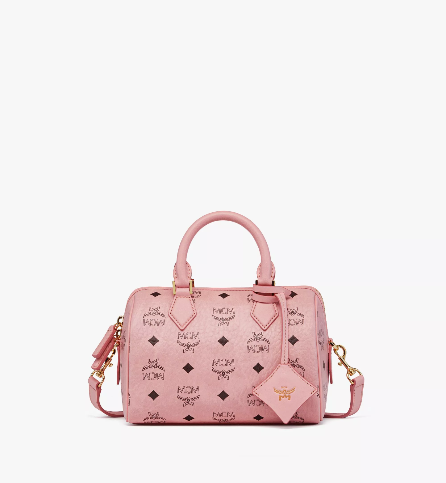 Ella Boston Bag in Visetos（Small）
