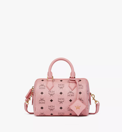 Ella Boston Bag in Visetos（Small）