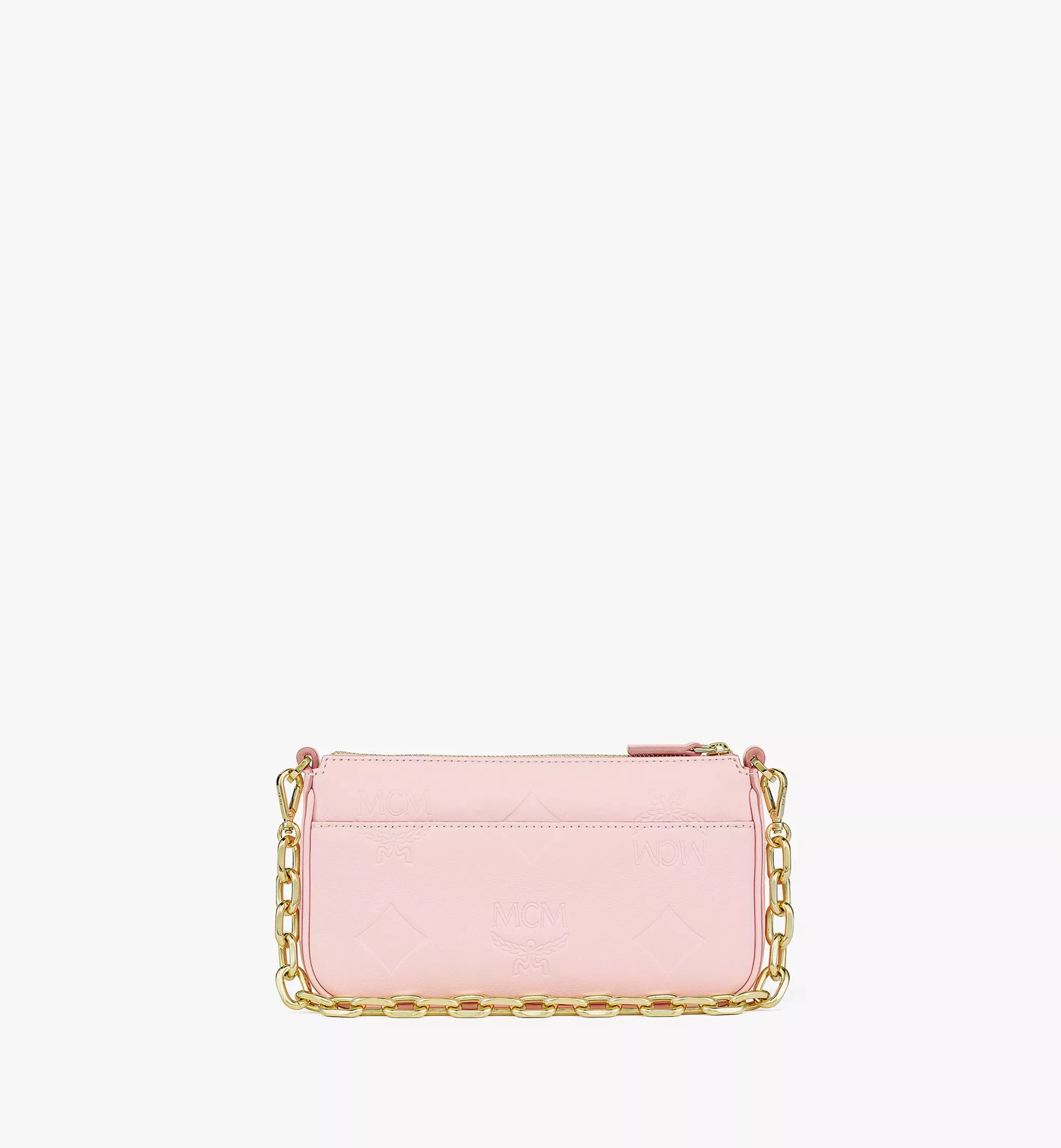 Aren Chain Crossbody in Maxi Monogram Leather（Medium）