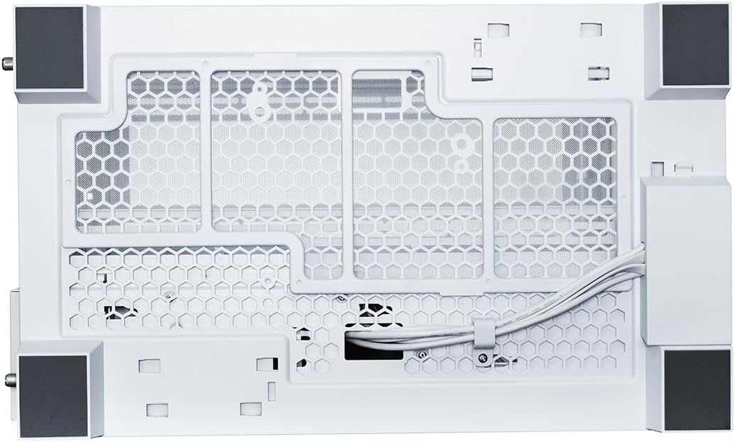 Lian Li Dynamic EVO XL - Up to 280mm E-ATX Motherboard - ARGB Lighting Strips - Up to 3X 420mm Radiator -Front and Side Tempered Glass Panels - Reversible Chassis- Cable Management (O11DEXL-W)