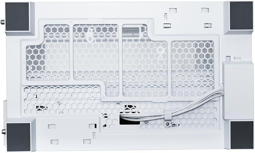 Lian Li Dynamic EVO XL - Up to 280mm E-ATX Motherboard - ARGB Lighting Strips - Up to 3X 420mm Radiator -Front and Side Tempered Glass Panels - Reversible Chassis- Cable Management (O11DEXL-W)