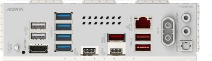 GIGABYTE X870E AORUS PRO ICE Motherboard - Supports AMD Ryzen 9000 CPUs, 16+2+2 Phases Digital VRM, up to 8000MHz DDR5 (OC), PCIe 5.0x3, Wi-Fi 7, 2.5GbE LAN, USB 4