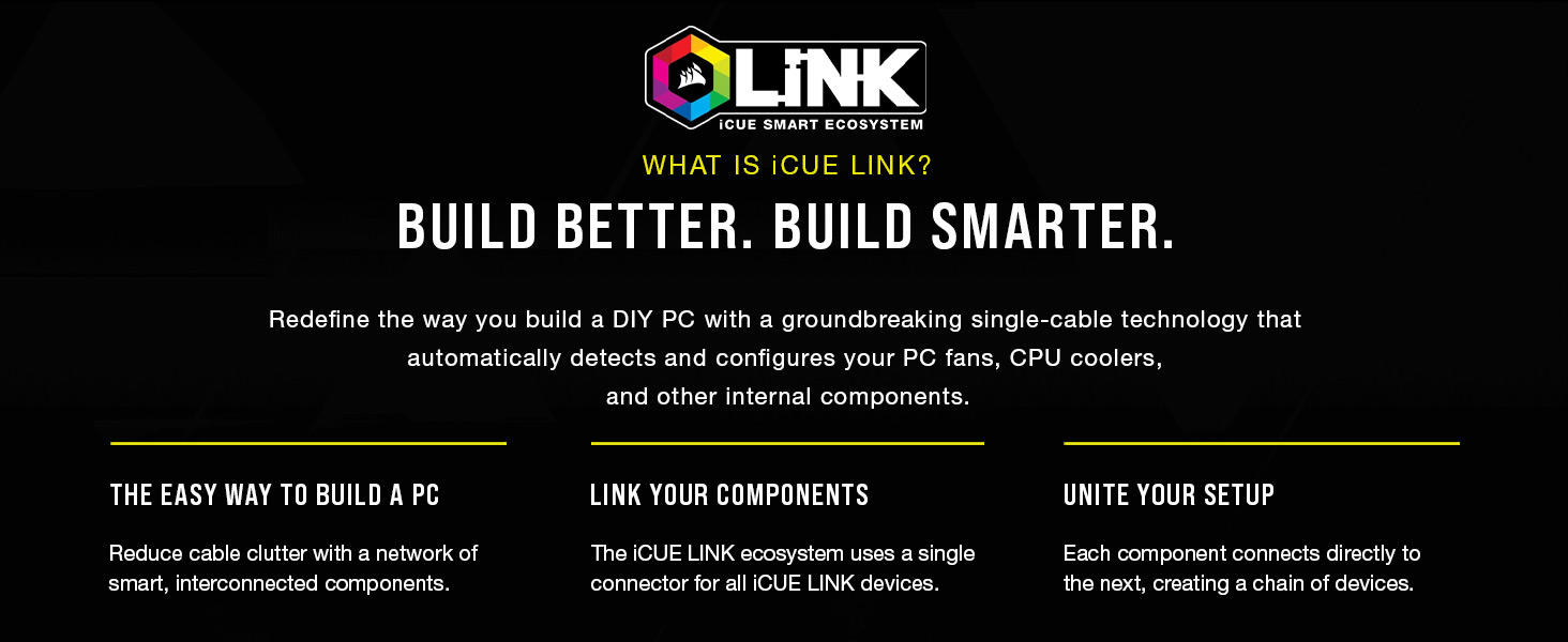 iCUE LINK, icue system hub, fan controller, rgb controller, fan speed controller