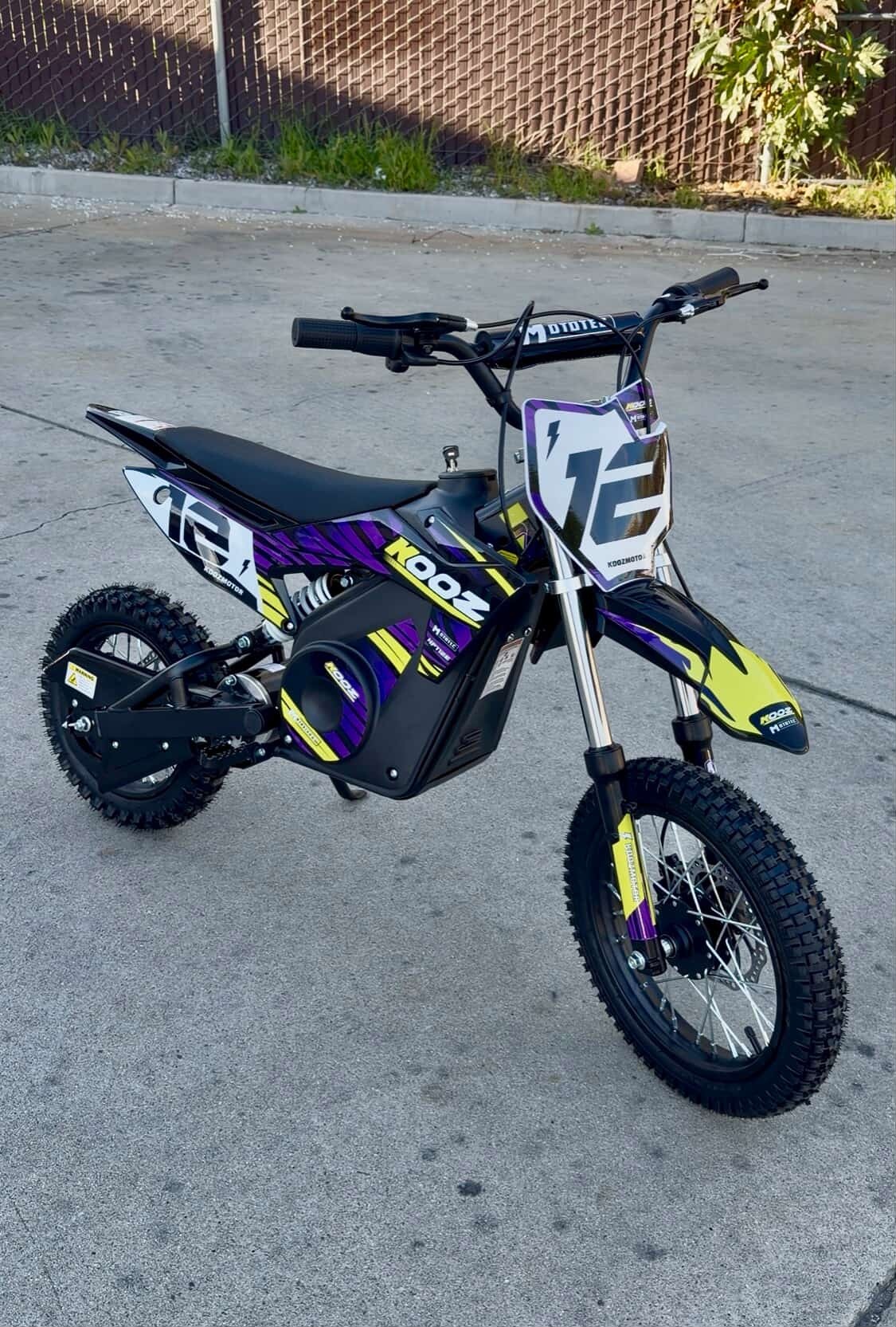 36V 1000W Electric Dirt Bike for Kids(HP112E PRO)