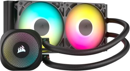 CORSAIR Nautilus 360 RS ARGB Liquid CPU Cooler – 360mm AIO – Low-Noise – Direct Motherboard Connection – Daisy-Chain – Intel LGA 1851/1700, AMD AM5/AM4 – 3X RS120 ARGB Fans Included – White