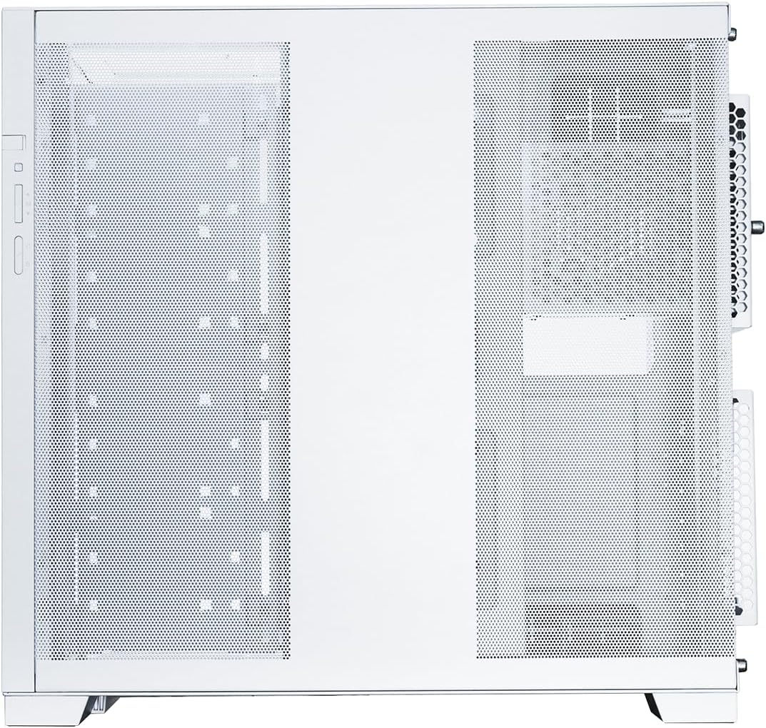 Lian Li Dynamic EVO XL - Up to 280mm E-ATX Motherboard - ARGB Lighting Strips - Up to 3X 420mm Radiator -Front and Side Tempered Glass Panels - Reversible Chassis- Cable Management (O11DEXL-W)